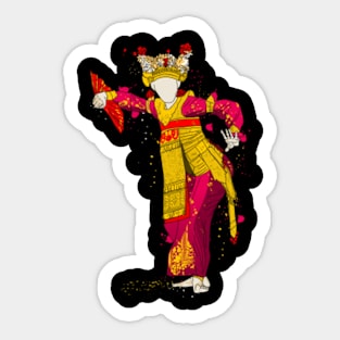 bali dance Sticker